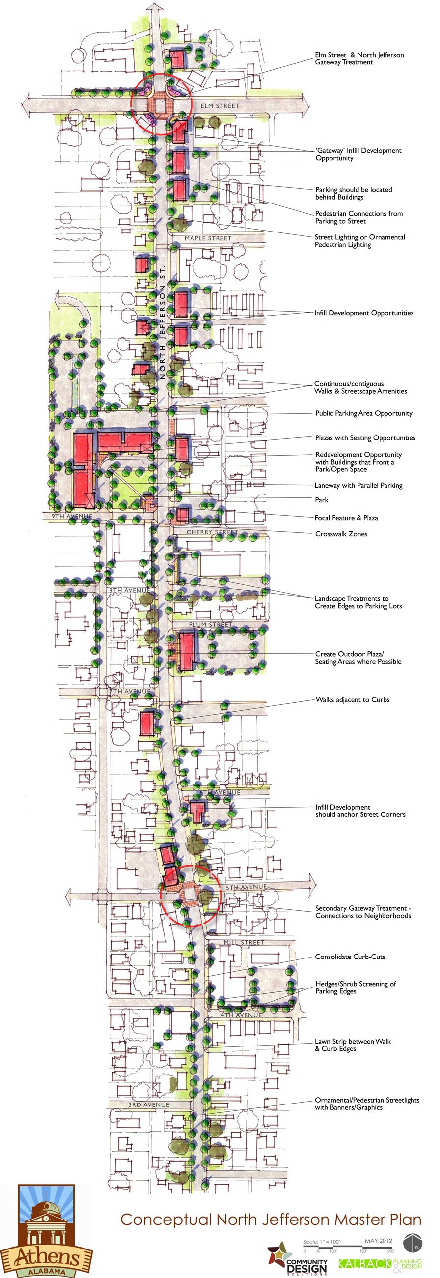 Conceptual Master Plan Map